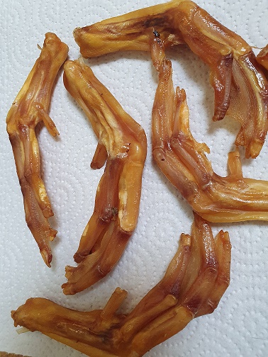 Entenpaddel (Entenfüße) 150 Gramm